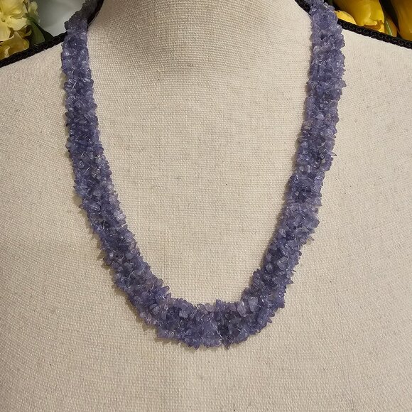 Tanzanite Necklace for women, Authenticity Certificate - Picture 8 of 9